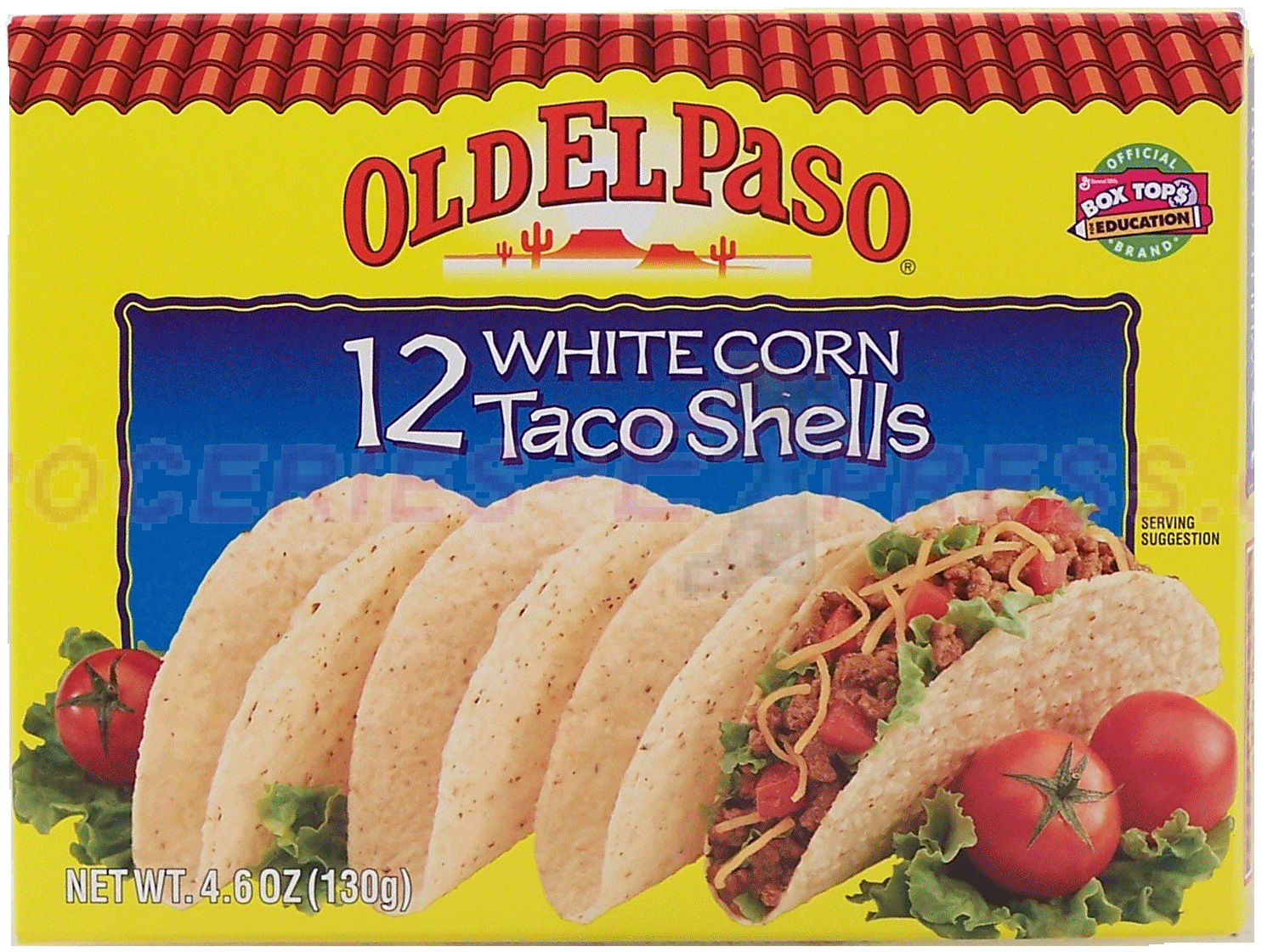 Old El Paso  white corn taco shells, 12-count Full-Size Picture